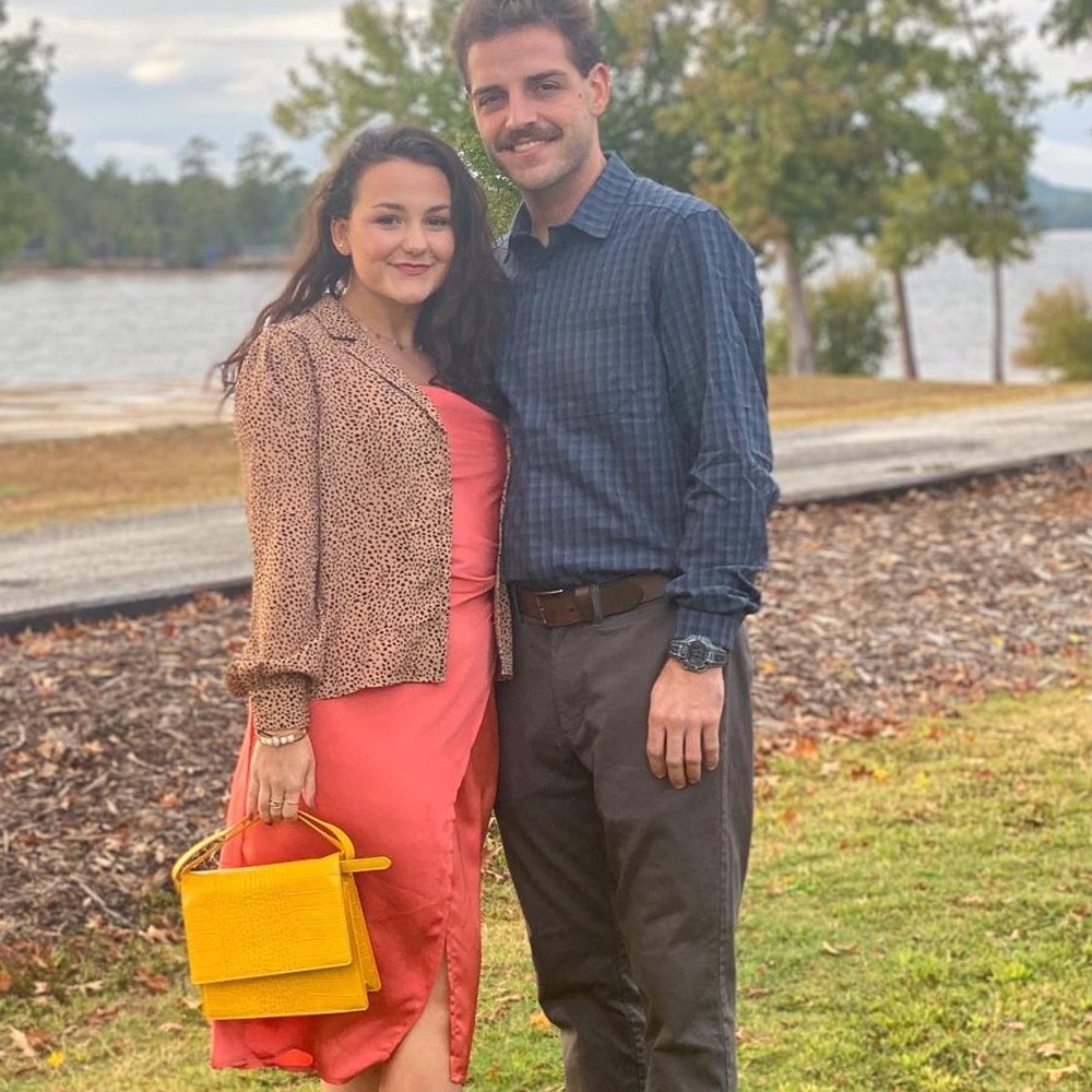 Target yellow Clutch/Crossbody
